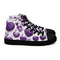 Rossys Womens high top canvas shoes - Thumbnail 4