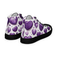 Rossys Womens high top canvas shoes - Thumbnail 5