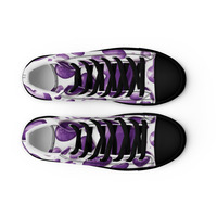 Rossys Womens high top canvas shoes - Thumbnail 8