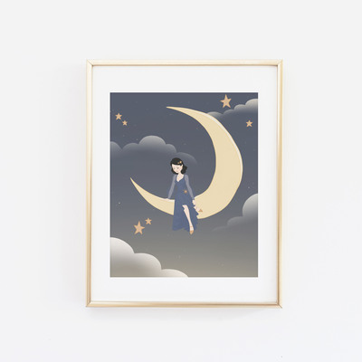 Celestial princess prints