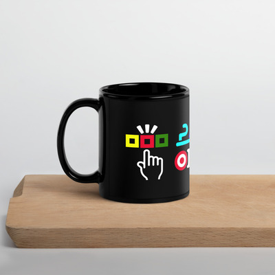 Paradox of choice glossy mug
