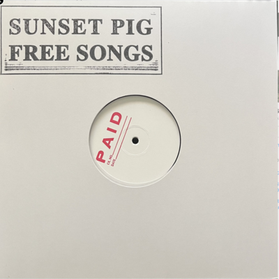 Sunset pig "free songs" lp - Thumbnail 3