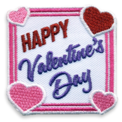 Valentine's day badge 2024