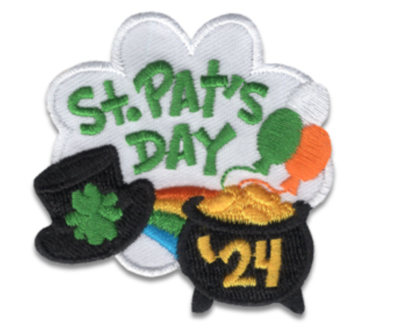St. Patrick's Day Badge 2024