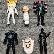 Set of 12 3D character models Skibidi Toilet, TV Man, Speaker Man, Camera Man, Titan Man - Model 3