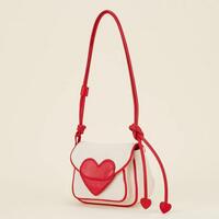 Red Heart Canvas Bag - Thumbnail 2