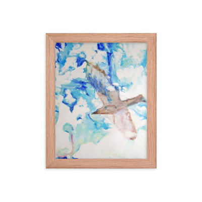 Framed poster - between you and us