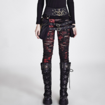 HOT SALE BROKEN MESH GOTHIC PANTS/LEGGINGS FOR WOMEN