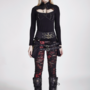 HOT SALE BROKEN MESH GOTHIC PANTS/LEGGINGS FOR WOMEN-2