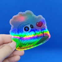 Behbes sticker (grid holo) - Thumbnail 3