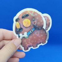 Sher lock sticker (grid holo) - Thumbnail 3