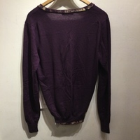 Alexander McQueen purple wool sweater - Thumbnail 2