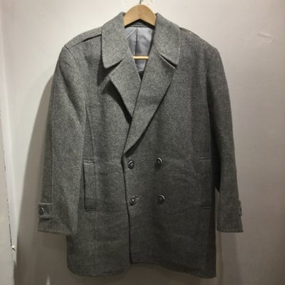 Andre ghekiere grey alpaca coat