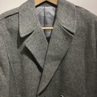 Andre Ghekiere grey alpaca coat - Thumbnail 4