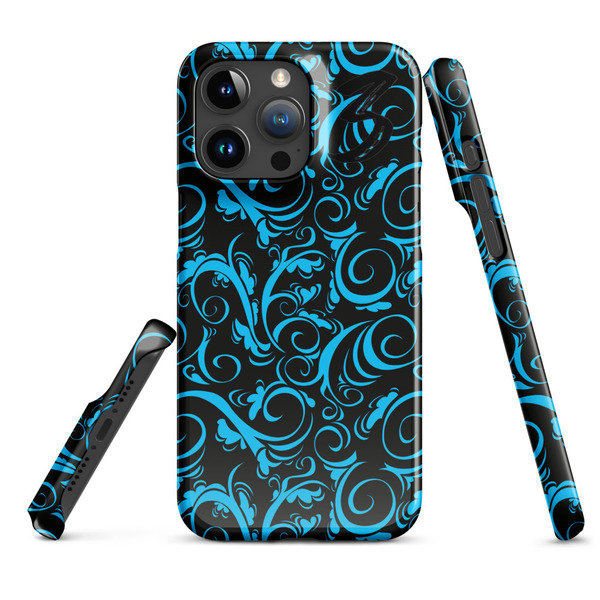 Enchanted Swirls - Snap case for iPhone