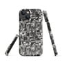 Monochrome Mosaic - Snap case for iPhone-1
