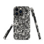 Monochrome Mosaic - Snap case for iPhone-4