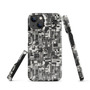 Monochrome Mosaic - Snap case for iPhone-3