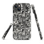 Monochrome Mosaic - Snap case for iPhone-5