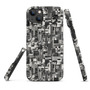 Monochrome Mosaic - Snap case for iPhone-6