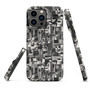 Monochrome Mosaic - Snap case for iPhone-10
