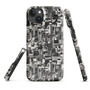 Monochrome Mosaic - Snap case for iPhone-13