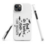 It's Frickin Bats! I love Halloween - Snap case for iPhone, White-13