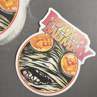 Potato Mummy Sticker 1