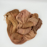 Caramel Fawn Hand Dyed Fingering Weight Sock Yarn - Thumbnail 1
