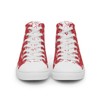 Sweet Valentines Womens high top canvas shoes - Thumbnail 7