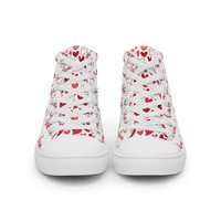 Loves Womens high top canvas shoes - Thumbnail 7