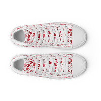 Loves Womens high top canvas shoes - Thumbnail 8