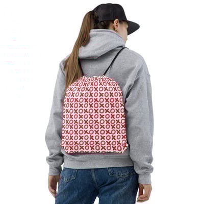 Kisses & Hugs Drawstring bag