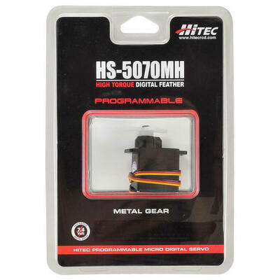 Hitec hs-5070mh digital hv ultra torque metal gear feather servo  