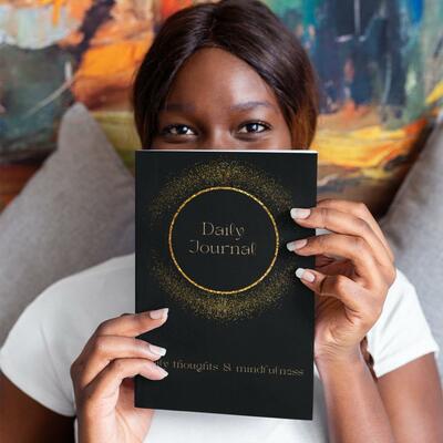 Daily thoughts hardcover journal