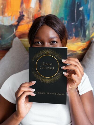 Daily Thoughts Hardcover Journal