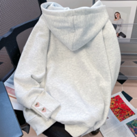 STRAWBERRY HALF ZIP HOODIE - Thumbnail 4