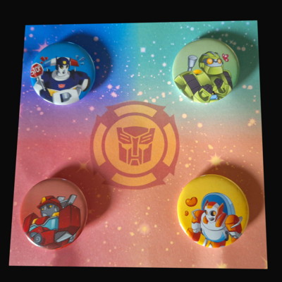 Rescue bots badge pack - Thumbnail 1