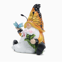Butterfly Spring Gnome Decor Figurine  - Thumbnail 1