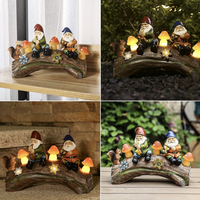  Solar Garden Gnome Statues  - Thumbnail 1