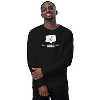 Oh I Like That Unisex organic raglan sweatshirt - Thumbnail 1