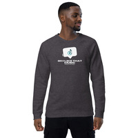 Oh I Like That Unisex organic raglan sweatshirt - Thumbnail 6