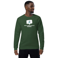 Oh I Like That Unisex organic raglan sweatshirt - Thumbnail 9