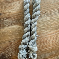 Platinum Hand Dyed Fingering Weight Sock Yarn - Thumbnail 1