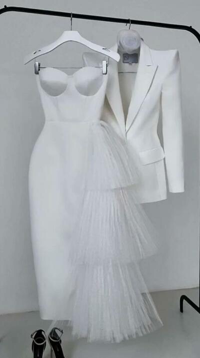 Sexy White Evening Prom Dresses