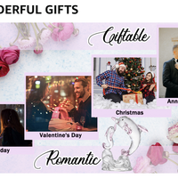 2 Pcs Sea Glass  Dolphin Figurines  - Thumbnail 3