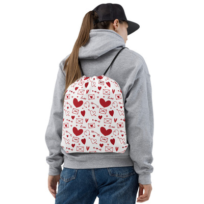 Valentine day  drawstring bag - Thumbnail 5