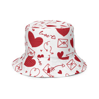Valentine Day Reversible bucket hat - Thumbnail 2