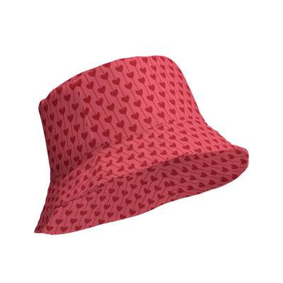 My Valentine  Reversible bucket hat