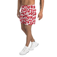 Sweet Hearts Men's Recycled Athletic Shorts - Thumbnail 2